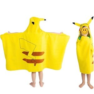 Pikachu Hooded Towel Wrap